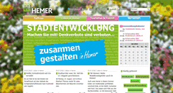 Desktop Screenshot of live.hemer.de